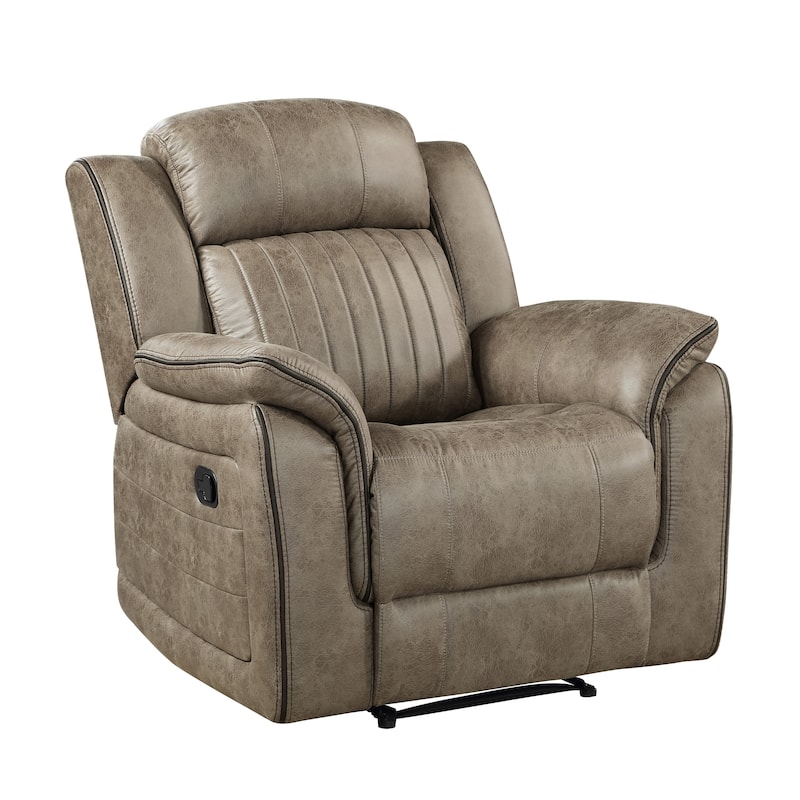 Lonan Reclining Chair - Sandy Brown