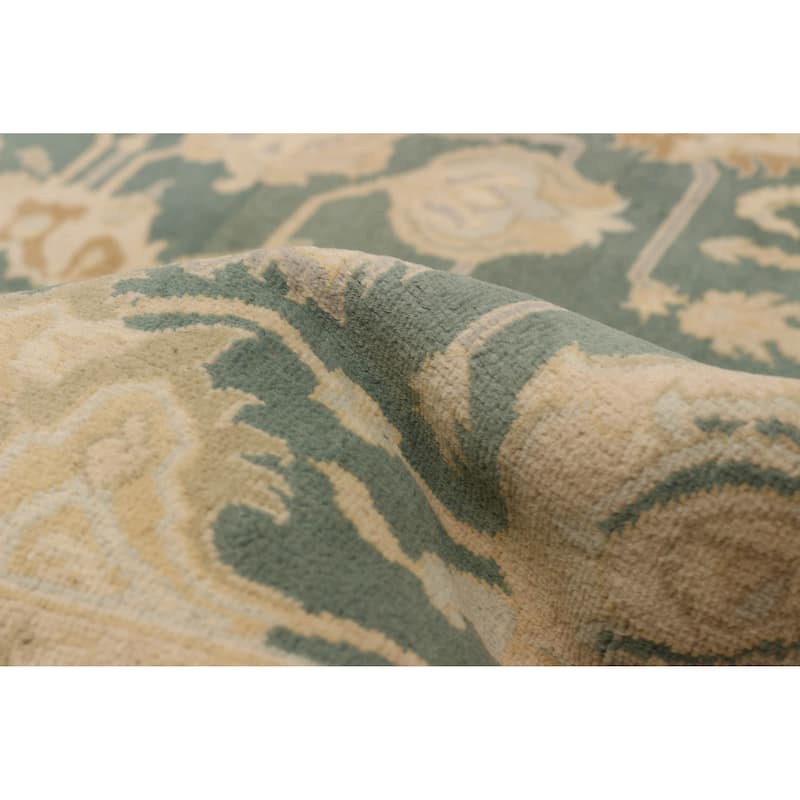 ECARPETGALLERY Hand-knotted Pako Persian 18 Of 20 Teal Wool Rug - 6'0 x 8'8