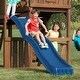 preview thumbnail 3 of 3, Swing-N-Slide Cool Wave Slide, Mounts 42" to 48" Platforms - Blue - 90" L x 21" W x 8" H - 90" L x 21" W x 8" H