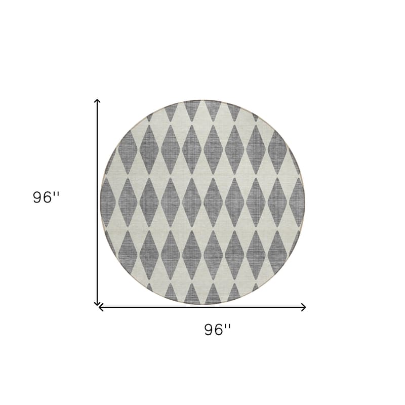 HomeRoots Geometric Transitional Rectangle Outdoor Rug