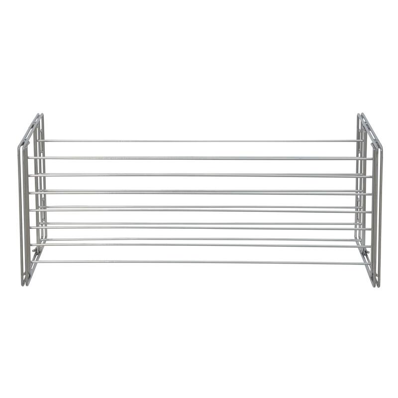 Household Essentials Stackable 2-Tier Shoe Rack