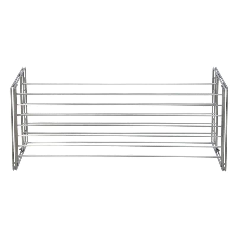 Household Essentials Stackable 2-Tier Shoe Rack