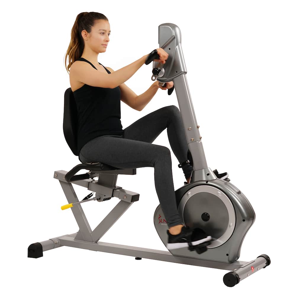 SF-RB4631 Sunny Health & Fitness Recumbent Bike With Arm Exerciser