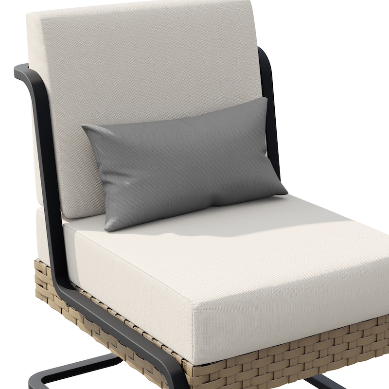 Corvus Akrotiri Outdoor Wicker Club Chair - Beige
