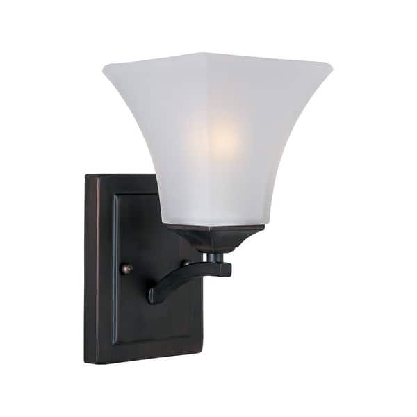 slide 1 of 1, Aurora 1-Light Wall Sconce