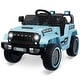preview thumbnail 20 of 34, 12V Ride on Truck Car for Kids with Remote Control Blue