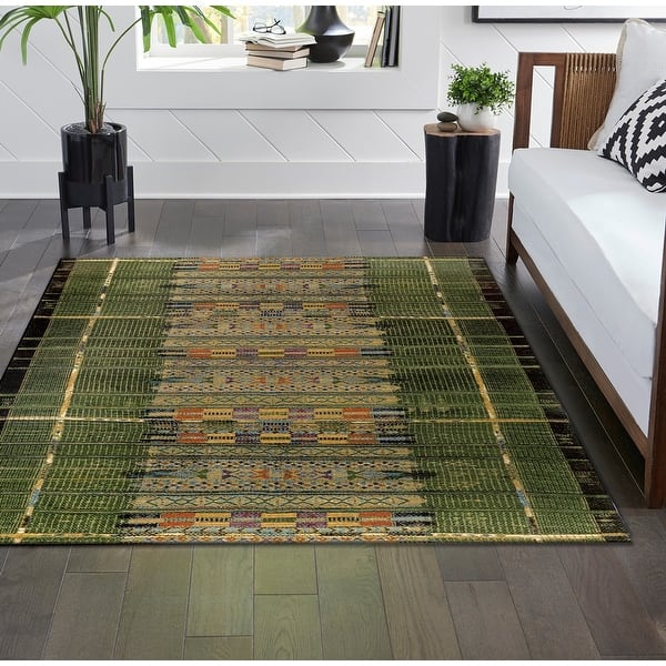 slide 2 of 117, Liora Manne Marina Tribal Stripe Indoor/Outdoor Rug