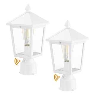 Senser Dusk to Dawn Outdoor Lamp Post Lights(2 Pack)