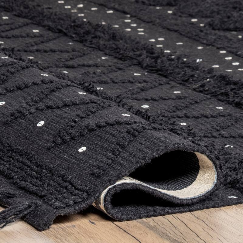 Chandy Textured Wool Area Rug