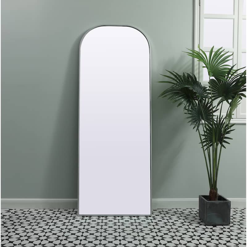 Elegant Lighting MR1B2874 Blaire 28" W x 74" H Modern Arched Bathroom