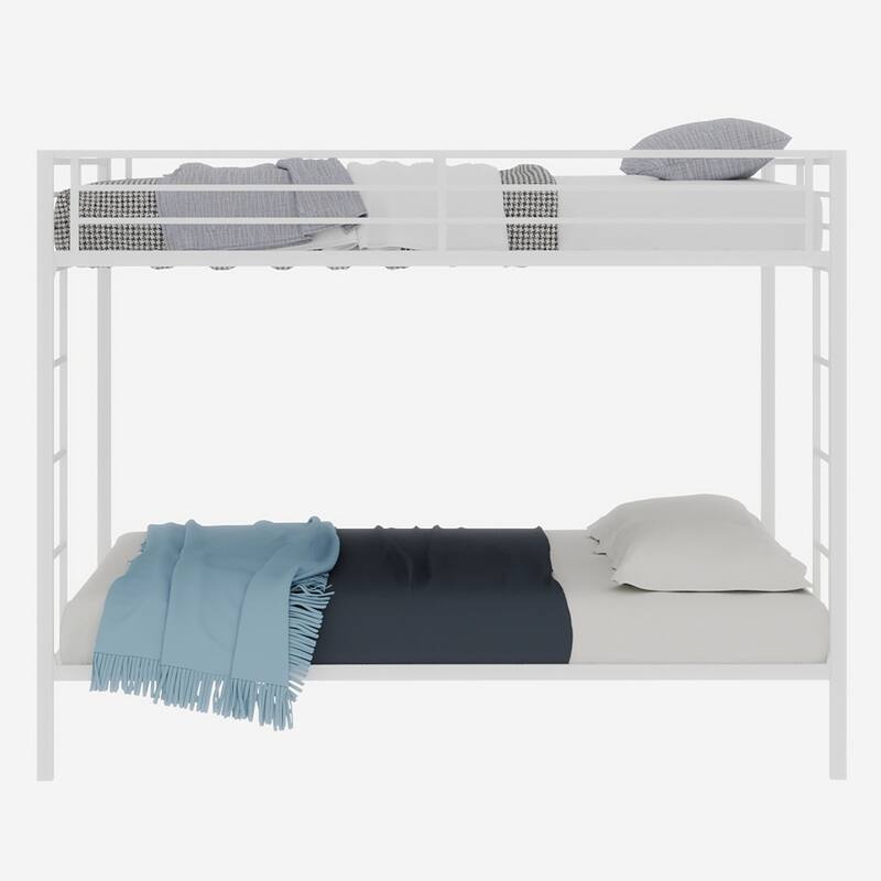 Multi-Functional Square Tube Iron Bunk Bed Ideal for Vertical Space