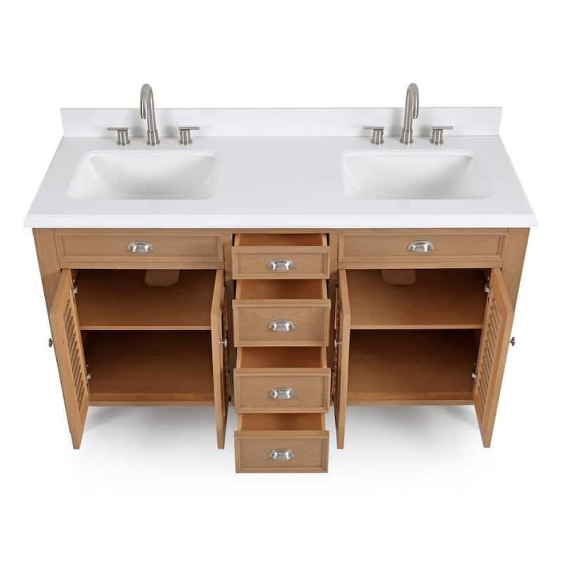 30 Inch Contemporary Style Wood Finish Bathroom Vanity