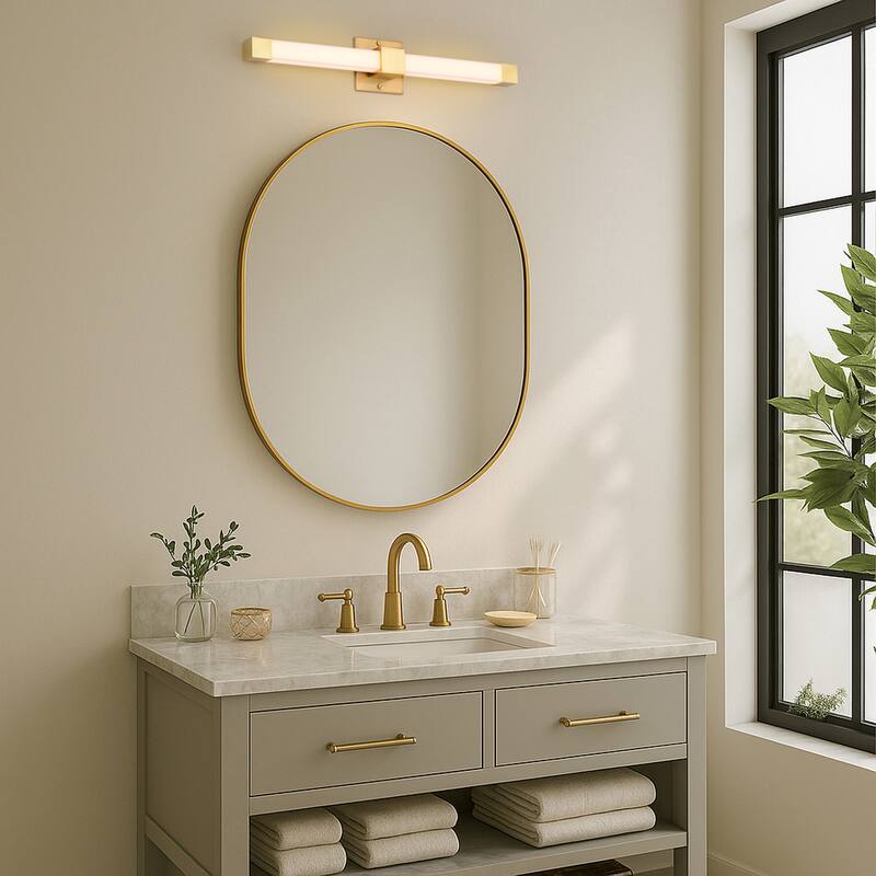 Nuvo Lighting 62/2621 Brightwyn 2 Light 24" Wide LED Bath Bar