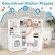 preview thumbnail 5 of 28, Honeyjoy Corner Kitchen Playset with Coffee Machine Oven Microwave - See Details