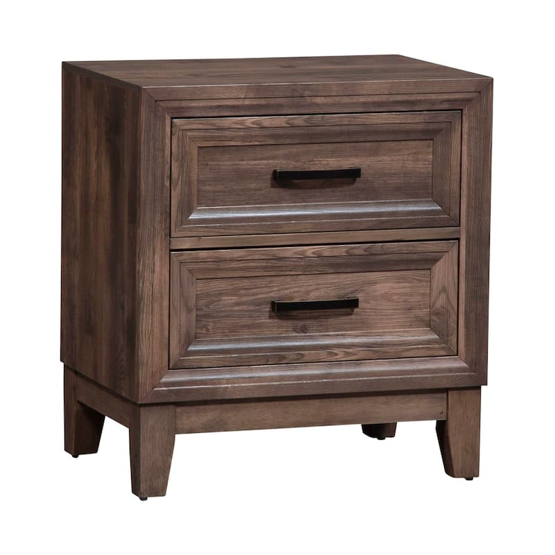 Ridgecrest Cobblestone 2 Drawer Night Stand