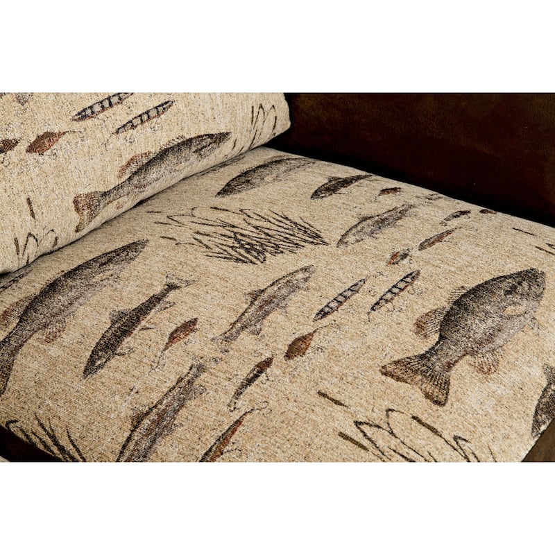 American Furniture Classics Model Angler's Cove Ottoman