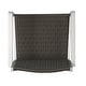 preview thumbnail 13 of 16, Cape Coral Outdoor 3-piece Bar Set with Glass Table Top by Christopher Knight Home