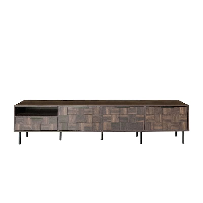 TV Stand TV Console with Storage Cabinets