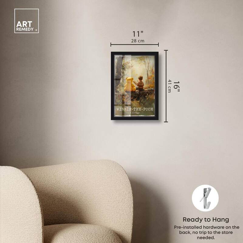 Classic Winnie the Pooh Shadowbox by Art Remedy
