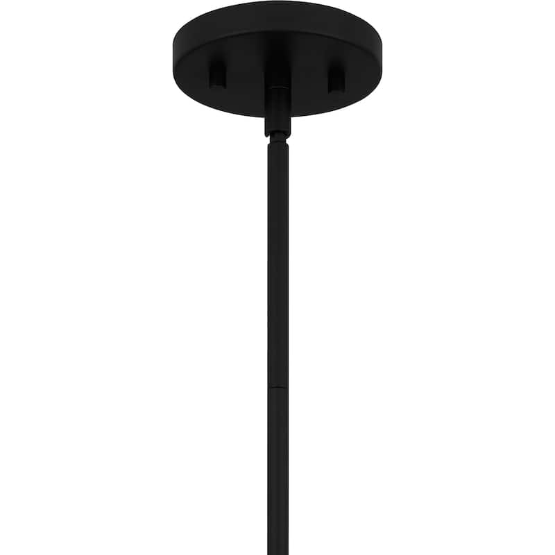 Faye 1-Light Matte Black Pendant Light