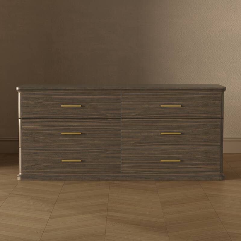 Clifford 60 In 6 Drawer Bedroom Dresser