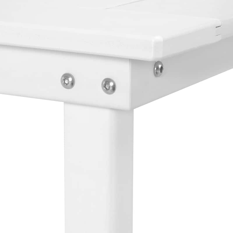 Laguna Hdpe All Weather Outdoor Patio 65" Bench