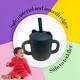 preview thumbnail 8 of 9, Skogsbarn Silicone Bear Toddler Cup with handles and straw