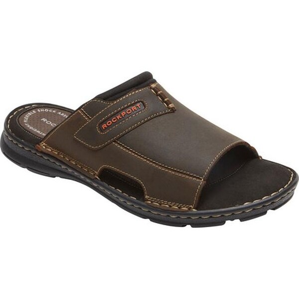 rockport men's darwyn xband slide sandal