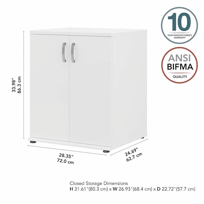 Universal Closet Organizer with Doors by Bush Business Furniture