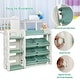 preview thumbnail 17 of 18, Gymax Kids Toy Storage Organizer w/Bins & Multi-Layer Shelf for - See Details