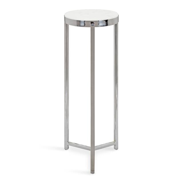 Kate and Laurel Aguilar Glam Drink Table - 8x8x23