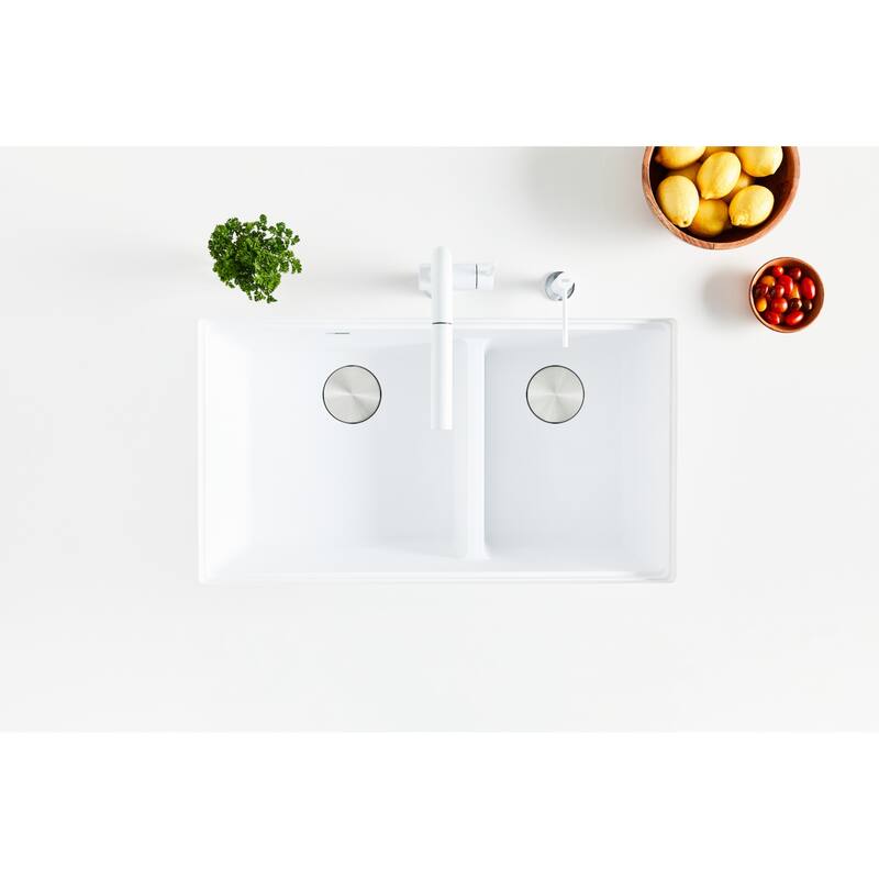 Franke MAG1601812LD Maris 33" Undermount Low Divide 60/40 Double Basin