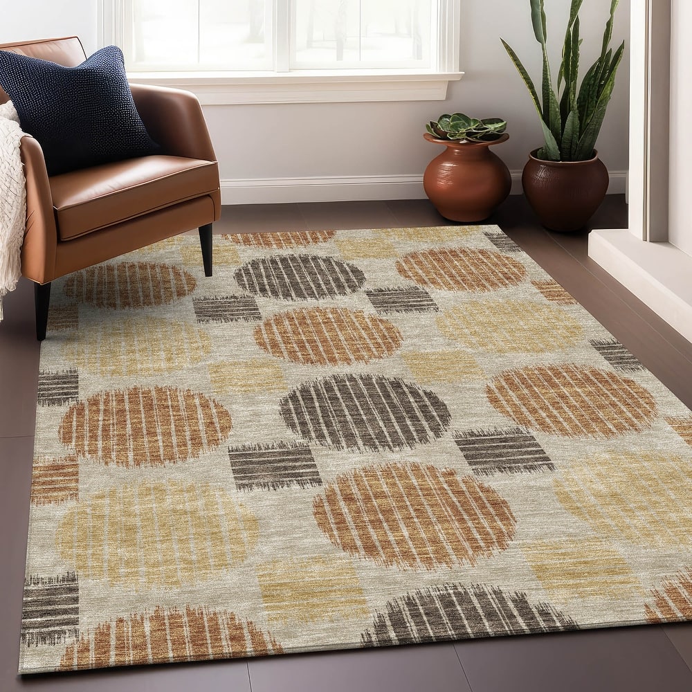 Premium Washable Super Soft Modern Pop Mayfield Rug
