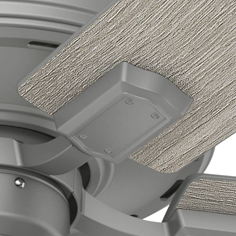 Hunter 60" Crestfield Ceiling Fan w/3-Light LED Light, Pull Chain - Farmhouse, Transitional, Rustic - Exclusive SureSpeed!