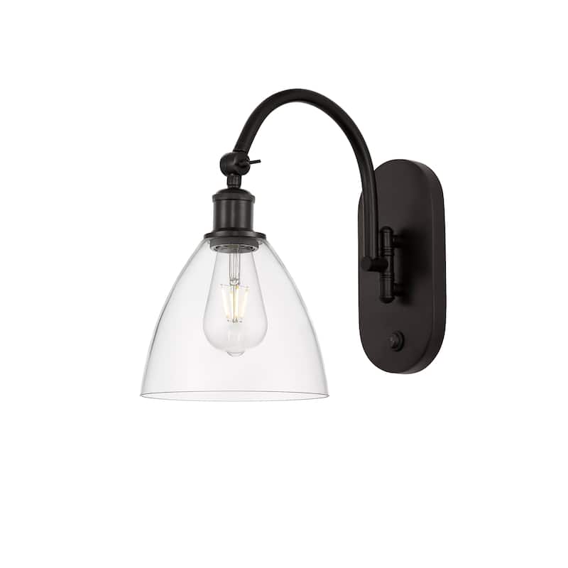 Innovations Lighting Ballston Bristol Glass - 1 Light 8" Sconce - Arm Swivels Side To Side