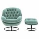 preview thumbnail 59 of 133, TV Chair Accent Chair for Living Room with Ottoman