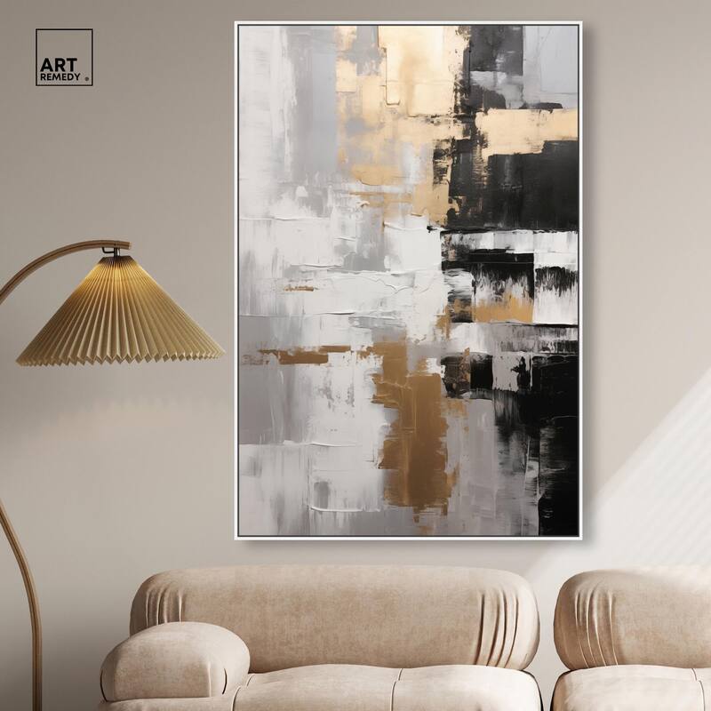 Nocturnal Alloy Canvas by Art Remedy