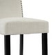 preview thumbnail 45 of 64, Logan Bonded Leather Backed Barstool (Set of 2) by Christopher Knight Home