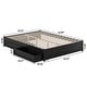preview thumbnail 89 of 190, Barcelona Panel Platform Bed with Storage Drawers