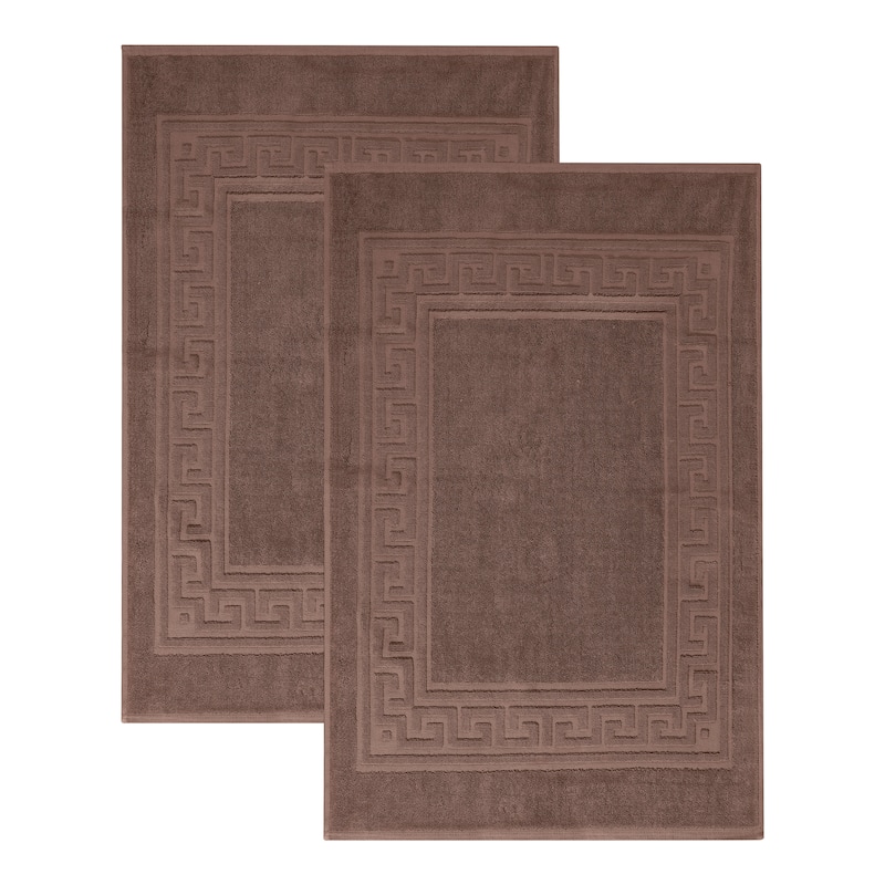 Superior Plush & Absorbent 900 GSM Cotton Bath Mat - (Set of 2)