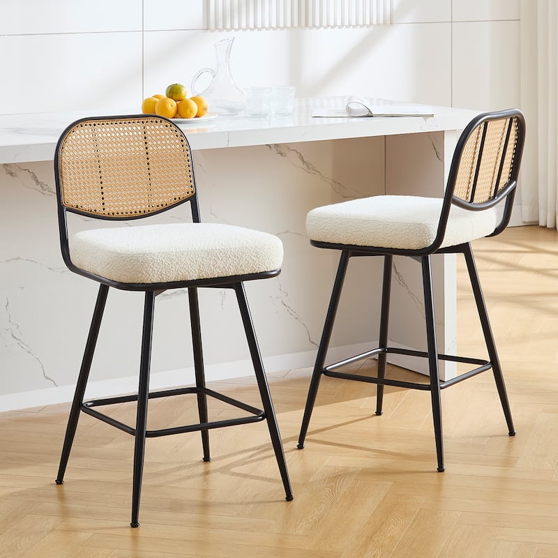 26"/29" Counter Height Swivel Bar Stools Set of 2/3/4
