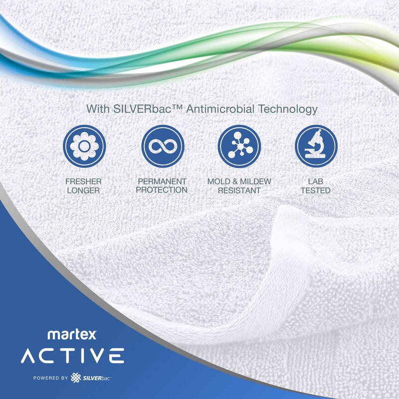 Martex Active 2-Pack Gym Towel - 2-Pack Gym