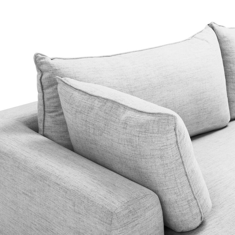 Poly & Bark Marcel 122" Sectional Sofa with 80" Chaise