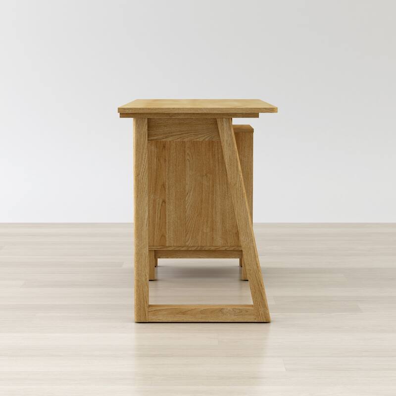 47" Writing Desk - Compact Home Office Computer Study Laptop Table