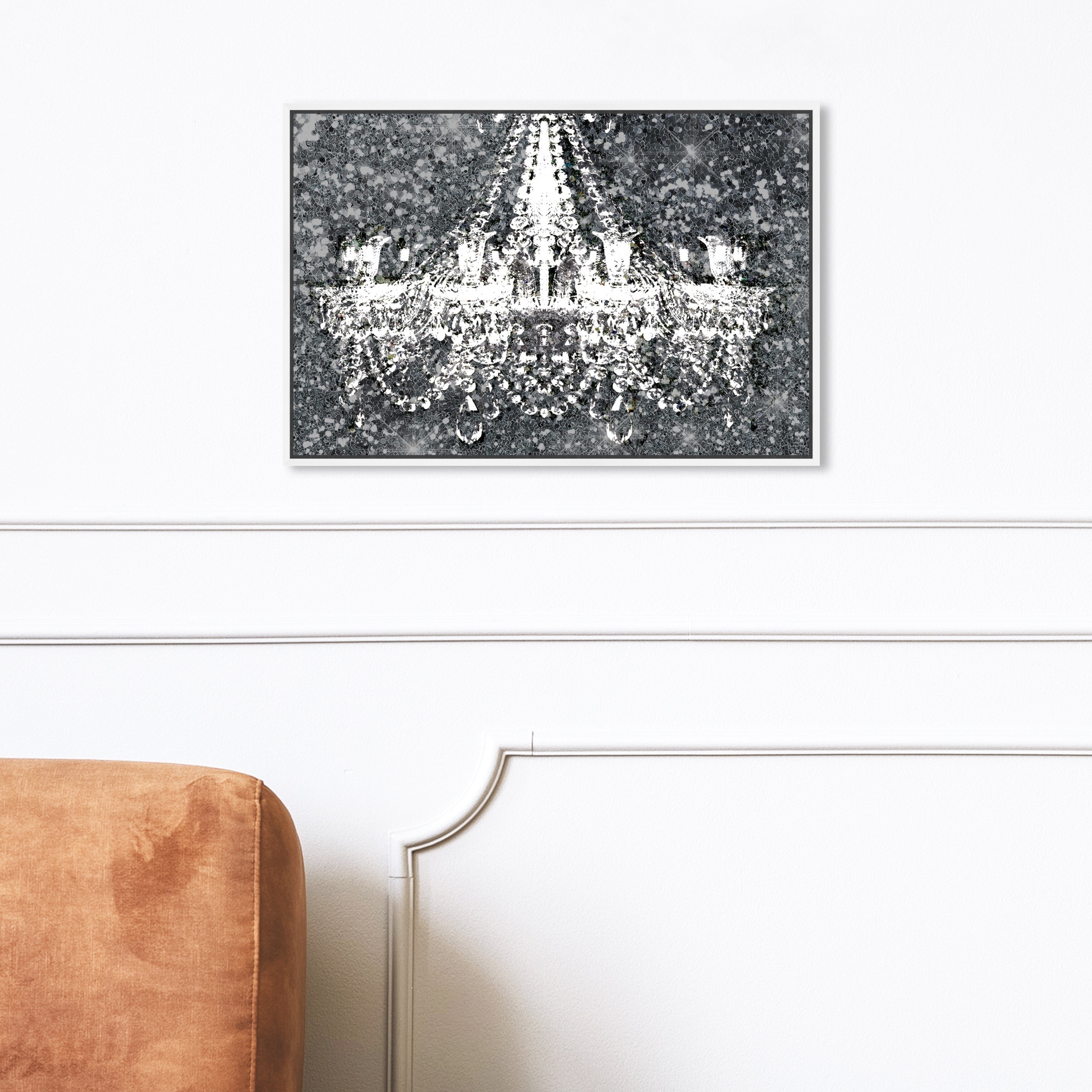 Oliver Gal Fashion and Glam Wall Art Framed Canvas Prints 'Disco