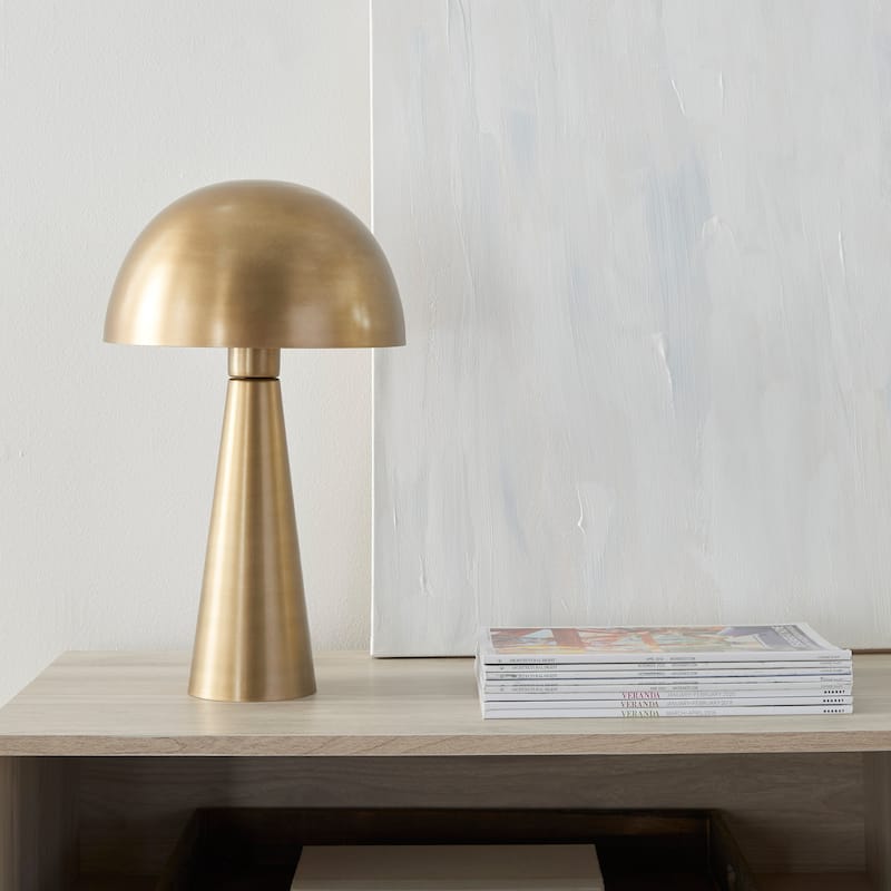 Nourison 16" Mid-Century Mushroom Table Lamp