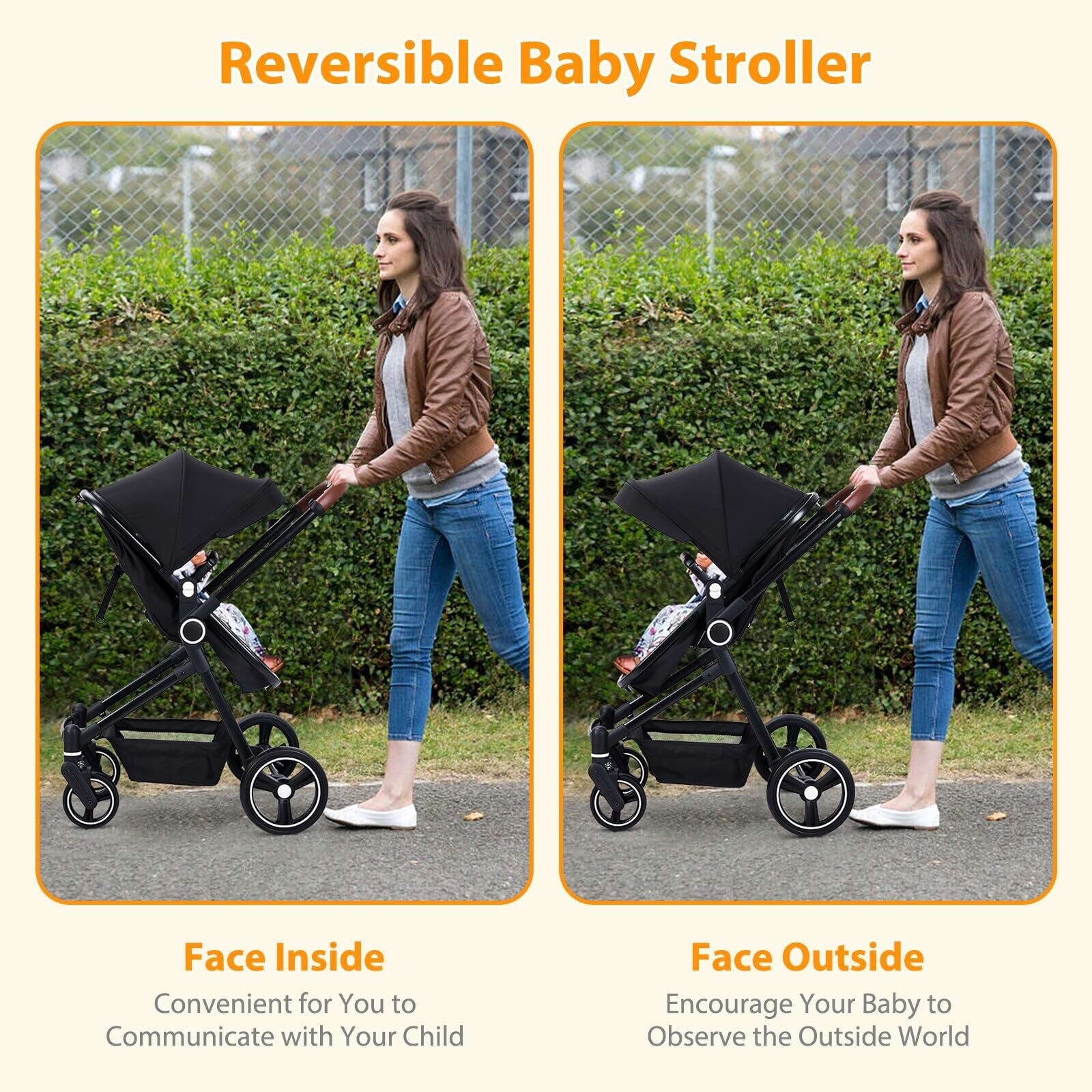 2 in 1 Umbrella Stroller for Toddler 1 3 N A