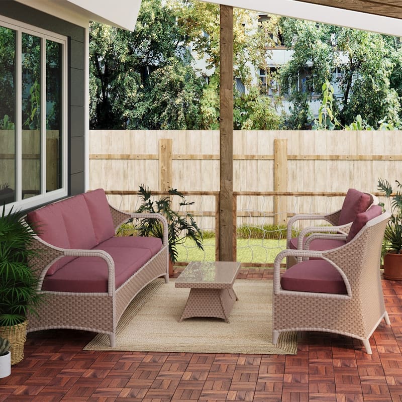 1 ft. x 1 ft. Acacia Wood Outdoor Interlocking Deck Tiles, Box of 20