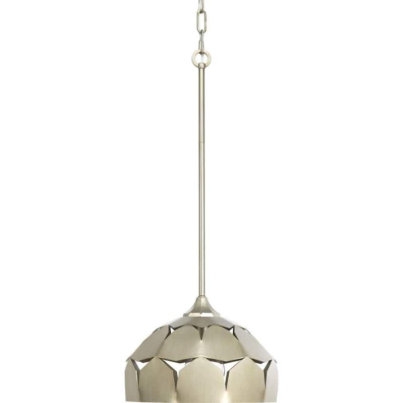POINT DUME® Yerba Collection Silver Ridge Pendant - 12 in x 12 in x 8.25 in