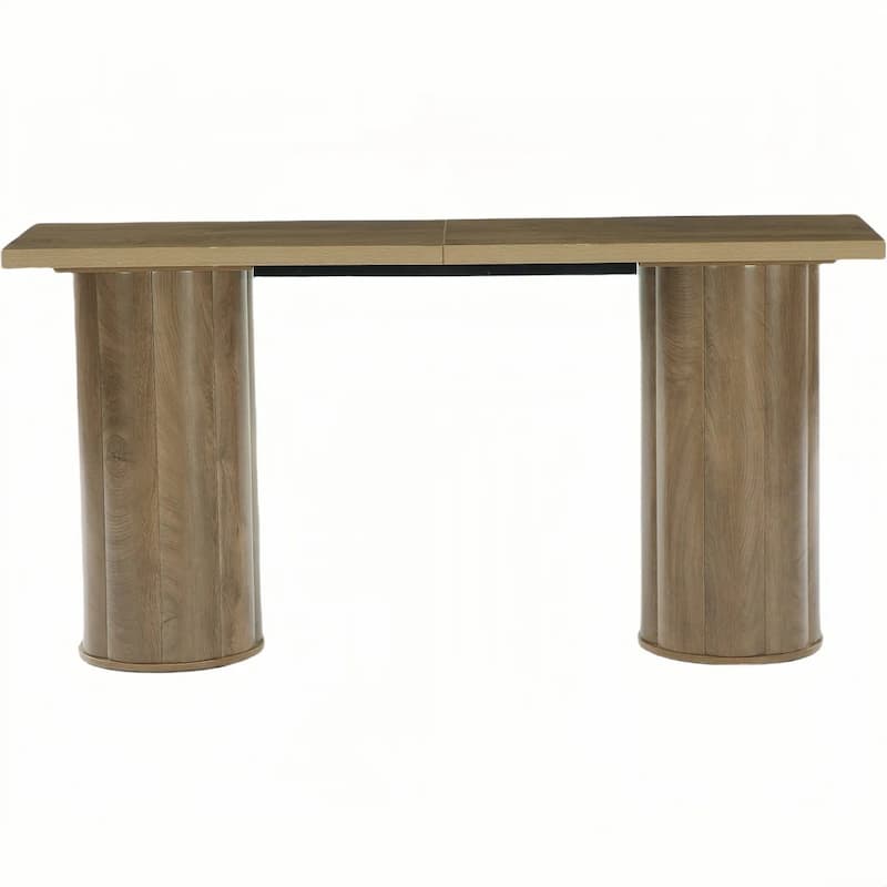 70.86" Sofa Console Table, Wooden Entryway Table for Hallway
